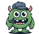 Monster News Mascot